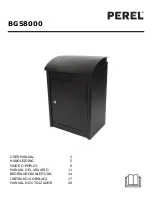 Perel BG58000 User Manual preview