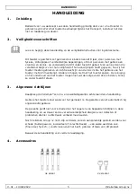 Preview for 5 page of Perel BG58000V2 User Manual