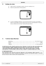 Предварительный просмотр 3 страницы Perel BG80055 User Manual