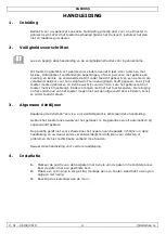 Preview for 4 page of Perel BG80055 User Manual