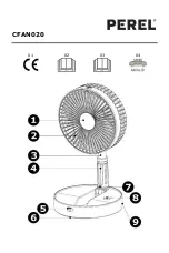 Perel CFAN020 User Manual preview