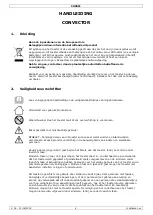 Preview for 8 page of Perel CH0001 User Manual