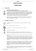 Preview for 13 page of Perel CH0001 User Manual