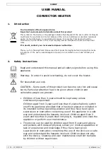 Preview for 3 page of Perel CH0007 User Manual