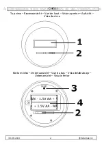 Preview for 3 page of Perel CMOJ1 User Manual