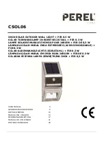 Perel CSOL06 User Manual preview
