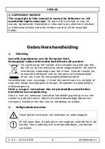 Preview for 6 page of Perel CSOL06 User Manual