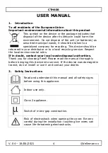 Предварительный просмотр 4 страницы Perel CTH406 User Manual