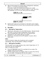 Preview for 5 page of Perel CTH407 User Manual