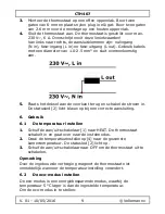 Preview for 9 page of Perel CTH407 User Manual