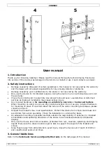 Предварительный просмотр 3 страницы Perel CWB022 User Manual