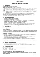 Preview for 10 page of Perel E305D3 User Manual