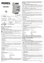 Preview for 2 page of Perel E305DIN1 Manual