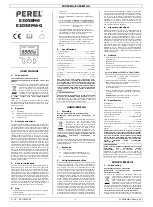 Preview for 1 page of Perel E305EM6 User Manual