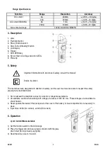 Preview for 2 page of Perel ECM1 Manual