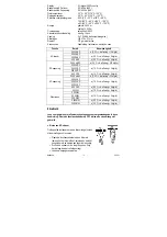 Preview for 13 page of Perel ECM330 User Manual