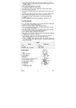 Preview for 16 page of Perel ECM330 User Manual