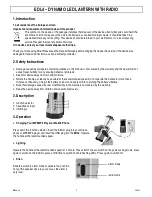 Предварительный просмотр 2 страницы Perel EDL4 User Manual