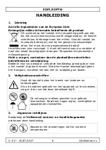 Предварительный просмотр 8 страницы Perel EDP1 User Manual