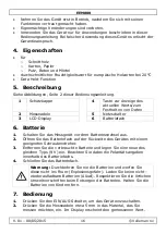 Preview for 16 page of Perel EEM800 User Manual