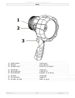 Предварительный просмотр 2 страницы Perel EFL11 User Manual