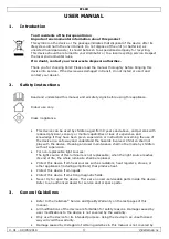 Preview for 3 page of Perel EFL60 User Manual