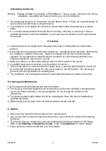 Preview for 3 page of Perel EFL80FB Instructions Manual