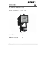 Perel EHS500DC User Manual preview