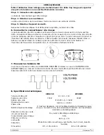 Предварительный просмотр 8 страницы Perel EPSI150 User Manual