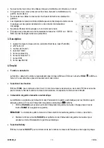 Preview for 13 page of Perel EVM1400 User Manual