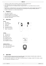 Preview for 3 page of Perel EVM440 User Manual