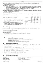 Предварительный просмотр 8 страницы Perel EVM440 User Manual