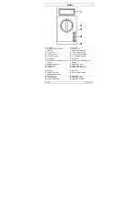 Предварительный просмотр 2 страницы Perel EVM831 User Manual