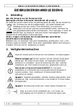 Preview for 8 page of Perel EWL311 CW-R User Manual