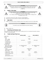 Preview for 3 page of Perel EWL421NW-R User Manual