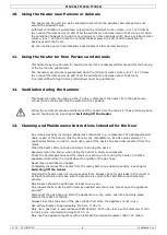 Preview for 8 page of Perel FT10CN User Manual