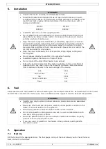 Preview for 4 page of Perel FT120C User Manual