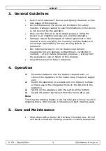 Предварительный просмотр 3 страницы Perel GIK37 User Manual