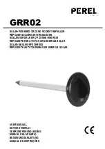 Perel GRR02 User Manual preview