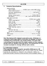 Preview for 6 page of Perel LAL1C5B User Manual