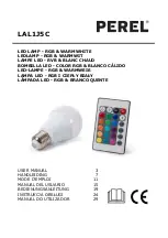 Предварительный просмотр 1 страницы Perel LAL1J5C User Manual