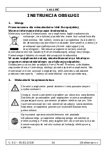 Preview for 24 page of Perel LAL1J5C User Manual