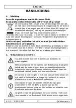 Preview for 7 page of Perel LAL3C5J User Manual