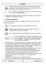 Preview for 16 page of Perel LAL3C5J User Manual