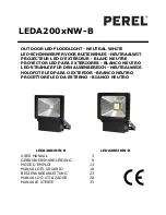 Perel LEDA2001NW-B User Manual preview