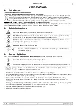 Preview for 2 page of Perel LEDA251NW User Manual