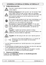 Preview for 11 page of Perel LEDA3001 P Series User Manual