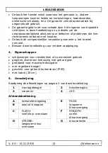 Preview for 13 page of Perel LEDA3001RGB User Manual