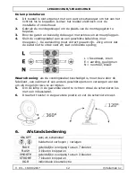 Preview for 12 page of Perel LEDA4011RGB User Manual