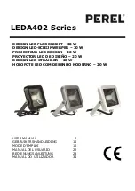 Perel LEDA402 Series User Manual preview